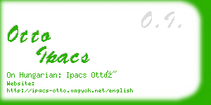 otto ipacs business card